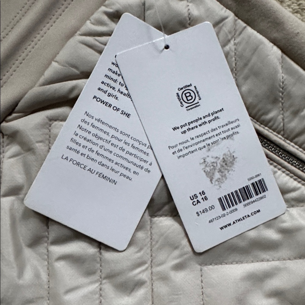Athleta Apres Ski Down Joggers NWT 16 - Picture 2 of 6